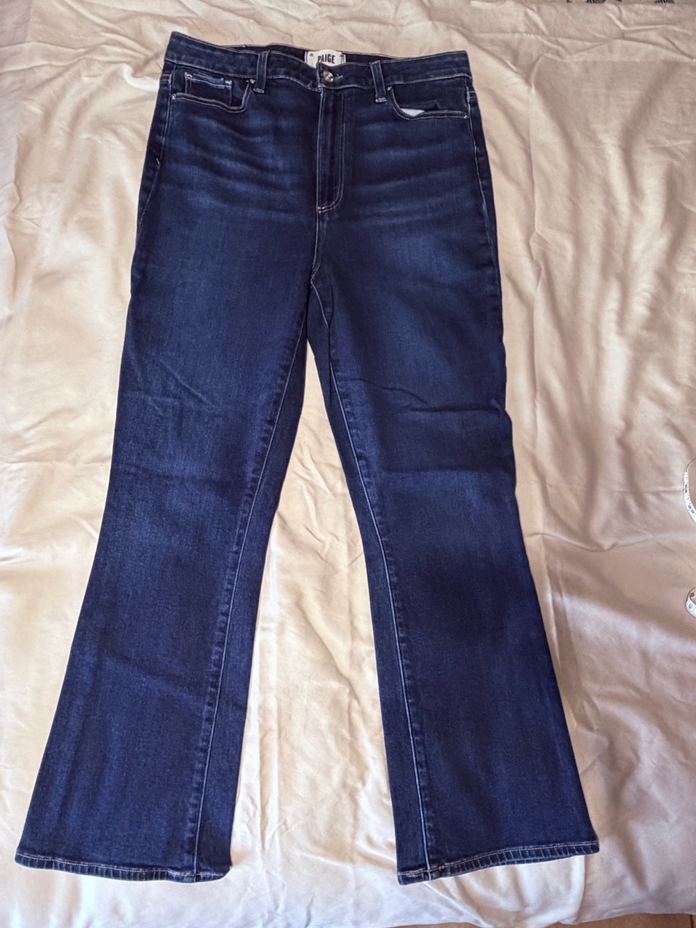 PAIGE Dark Blue Jeans Claudine